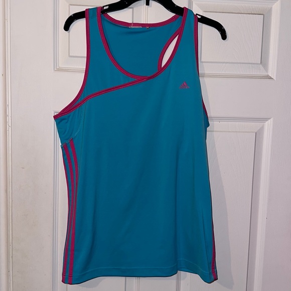 3/$30 Adidas workout Top - Picture 2 of 4